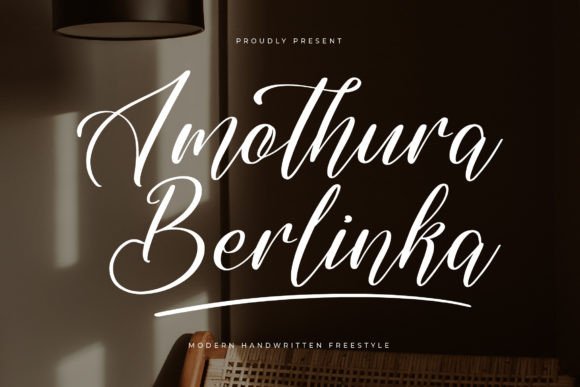 Amothura Berlinka: A Script Font That Feels Like a Quiet Conversation