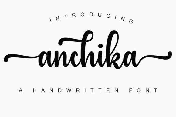 Anchika: A Handwritten Font That Builds Trust for Small Businesses
