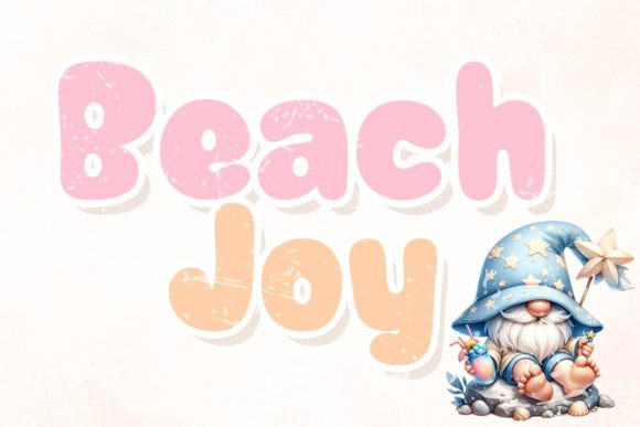 Beach Joy: A Playful Handwritten Font for Warm, Human Branding