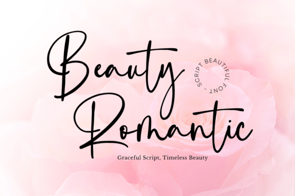 Beauty Romantic: A Script Font That Breathes With Your Content