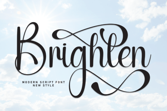 Brighten: A Sweet Handwritten Font for Makers