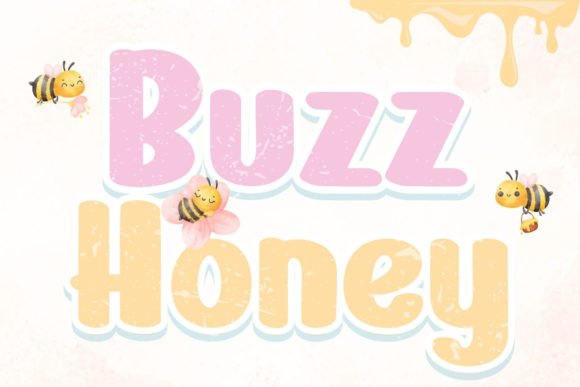Buzz Honey: A Handwritten Font That Feels Like a Warm Invitation