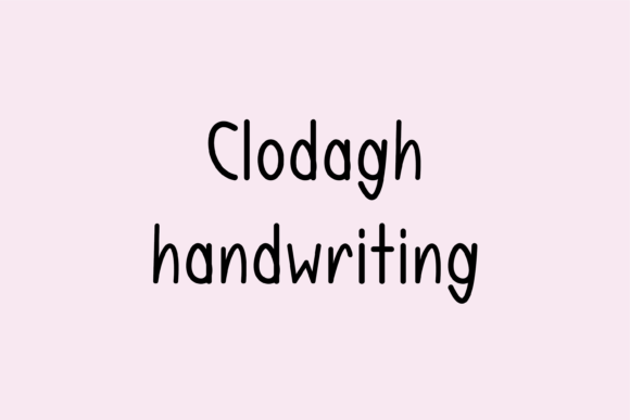 Clodagh: A Friendly Handwritten Font for Editorial Warmth