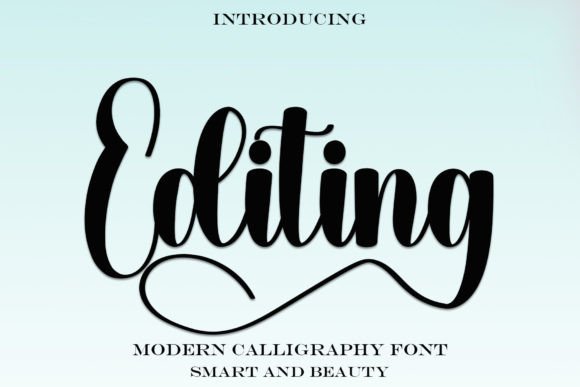 Editing Font: A Handwritten Display Typeface for Campaign Impact