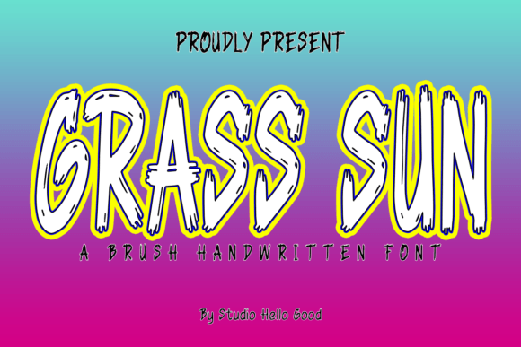 Gras Sun: A Warm Handwritten Font for Digital Branding