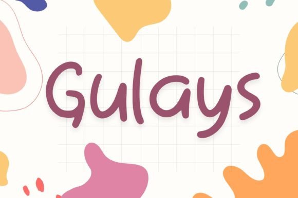 Gulays: A Friendly Handwritten Font for Makers