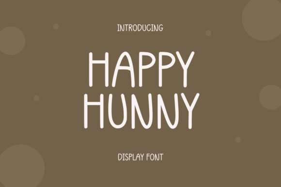 Happy Hunny: A Playful Handwritten Font for Warm, Human Branding