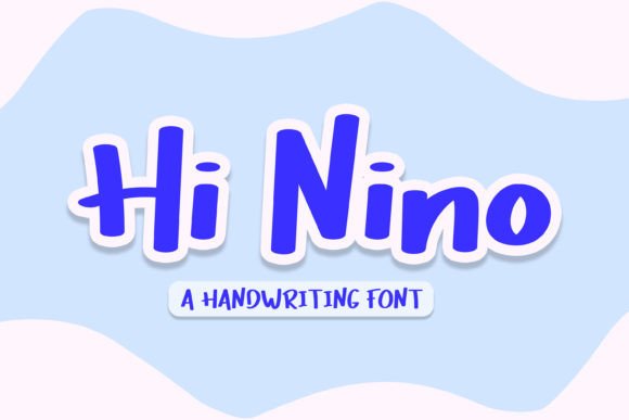 Hi Nino: A Handwritten Font That Makes Your Headlines Feel Human