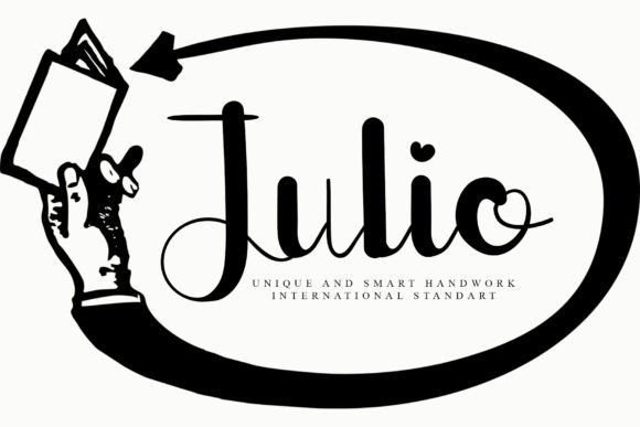 Julio: A Handwritten Script Font for Warm, Engaging Editorial Design