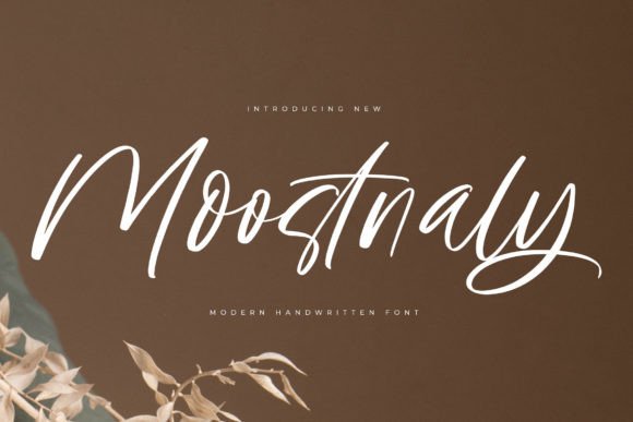 Moostnaly: A Script Font That Speaks with Quiet Confidence