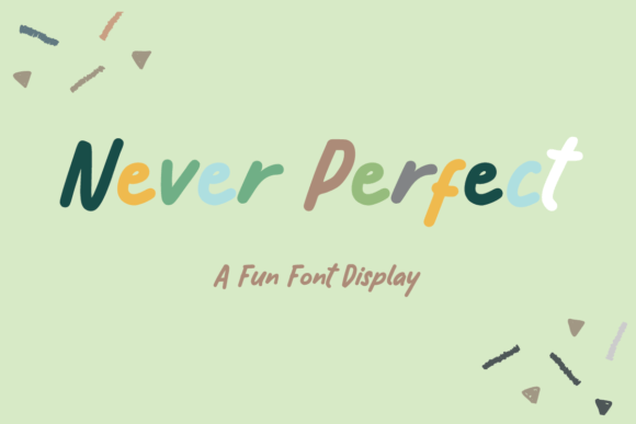 Never Perfect: A Handwritten Font That Feels Human