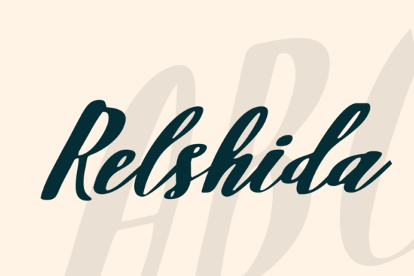 Relshida: A Contemporary Script Typeface That Cuts Through the Feed