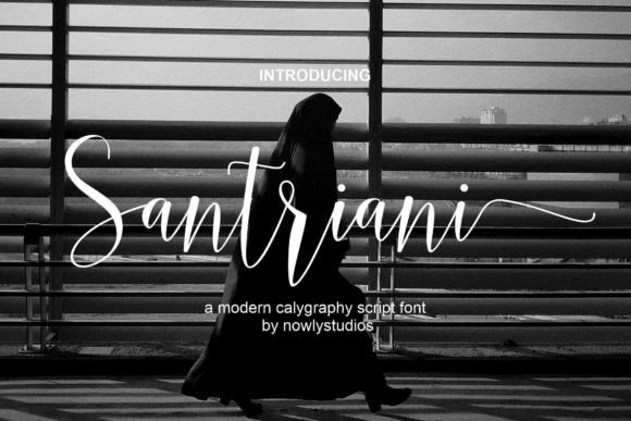 Santriani: A Thoughtful Script Font for Editorial Moments