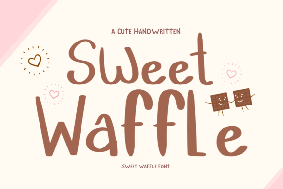 Sweet Waffle: A Handwritten Font That Feels Like a Warm Invitation