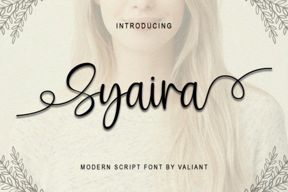 Syaira: A Warm, Handwritten Font for Authentic Brand Moments