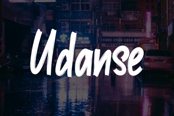 Udanse: A Polished Script Font for Small Business Branding